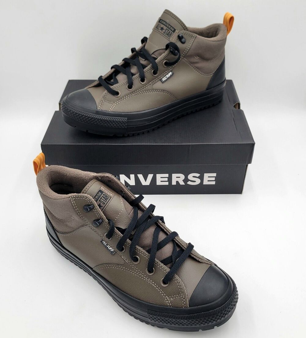 Converse CTAS Malden Street Mid Boot Water Repellent Brown Truffle Men's 13 NEW